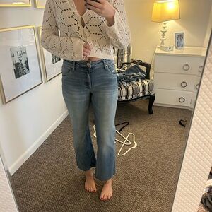 Kut from the Kloth Light Blue Cropped Jeans